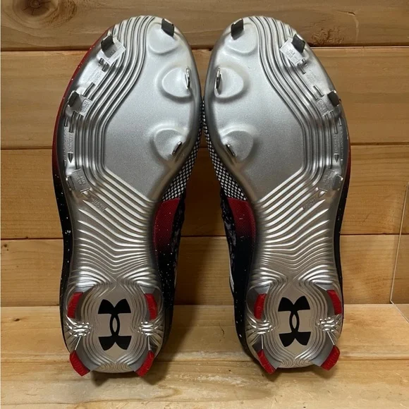New Under Armour Harper 8 Low USA ST Baseball Cleats 3026590 100 Men's Size 7 - Picture 4 of 6